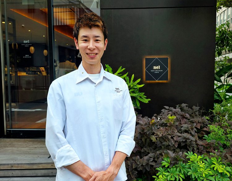 シェフショコラティエの村田友希さん。