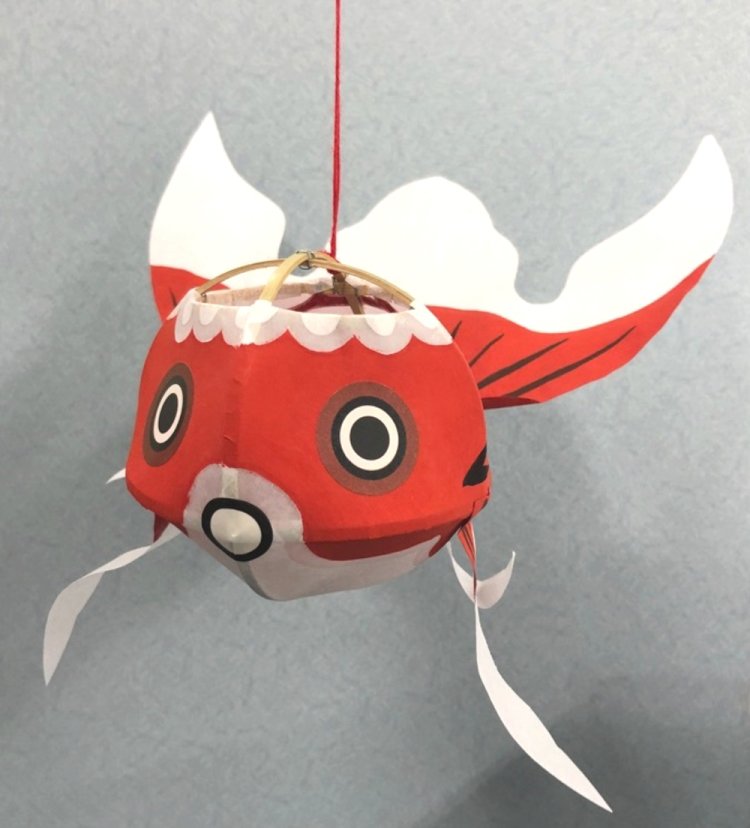 柳井市の民芸品「金魚ちょうちん」の制作体験もできる（イメージ）。