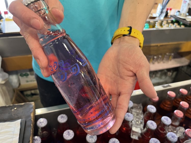 コダマサワーのなかでも根強い人気のバイス。ほんのり甘くシソの風味がしてついついおかわりしちゃう。