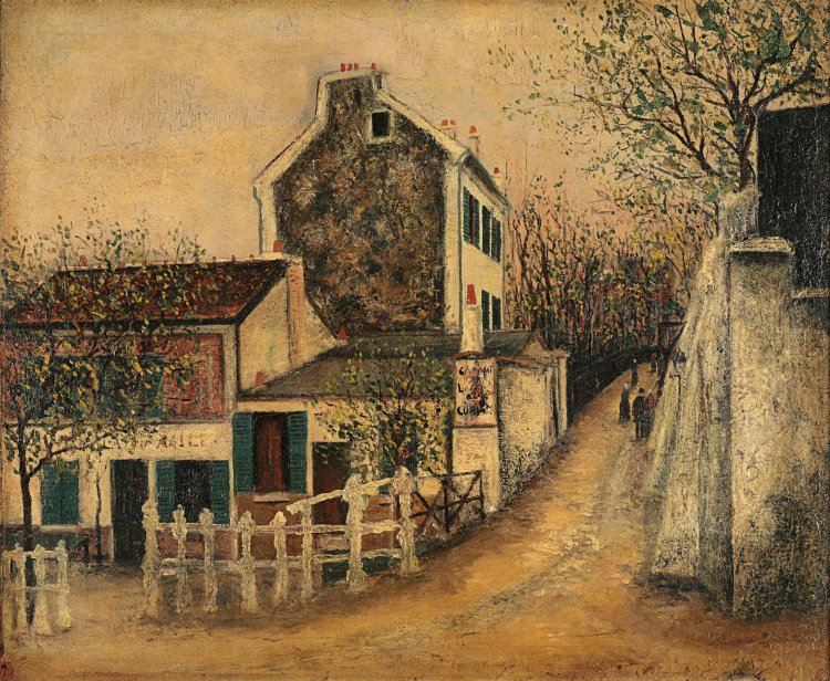 《ラパン・アジル》1910年 『ポンピドゥセンター』／『国立近代美術館』・『産業創造センター』（C）Centre Pompidou, MNAM-CCI, Dist. GrandPalaisRmn / Bertrand Prévost / distributed by AMF。