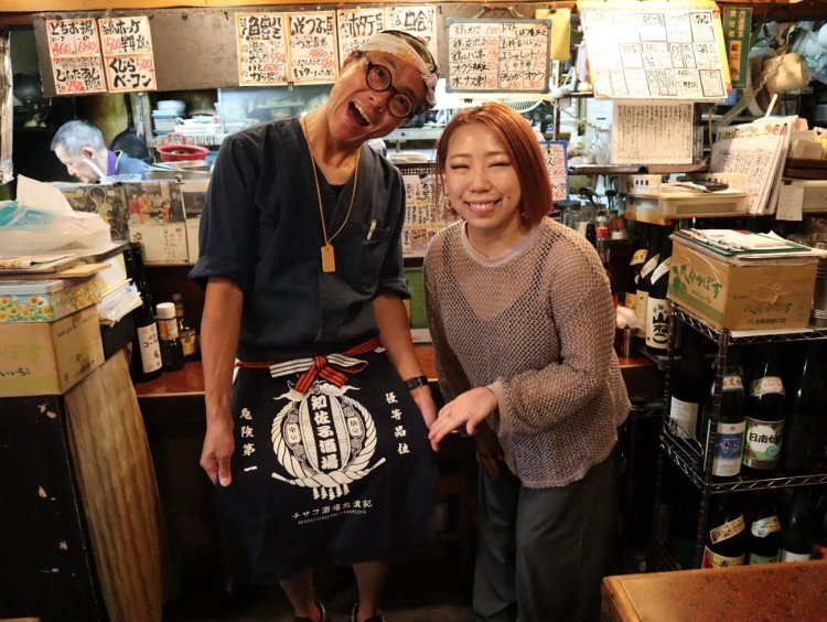 チサコグッズの前掛けを使ってくれています♪