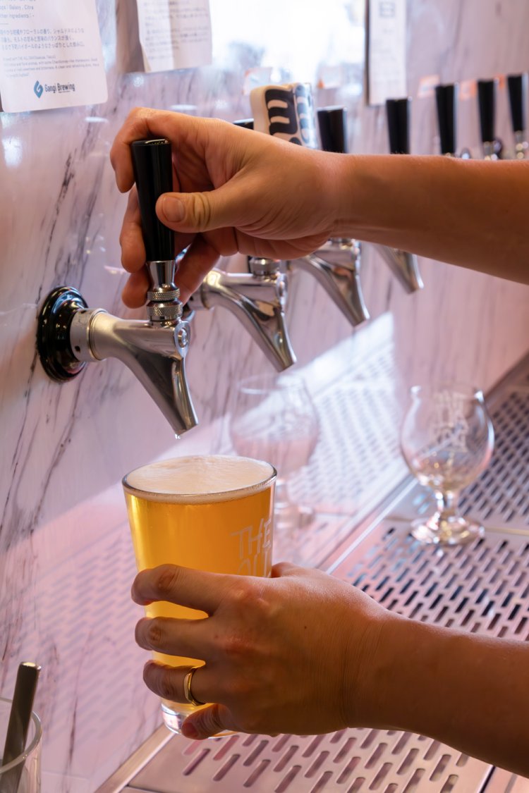 タップは約9種。