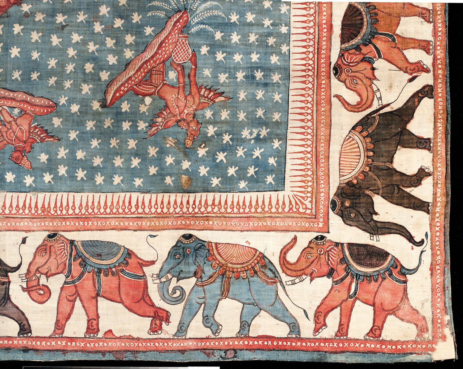 インドの伝統アート 象と騎士の絵 東京国立博物館 - 展示・催し物 展示 東洋館（アジアギャラリー