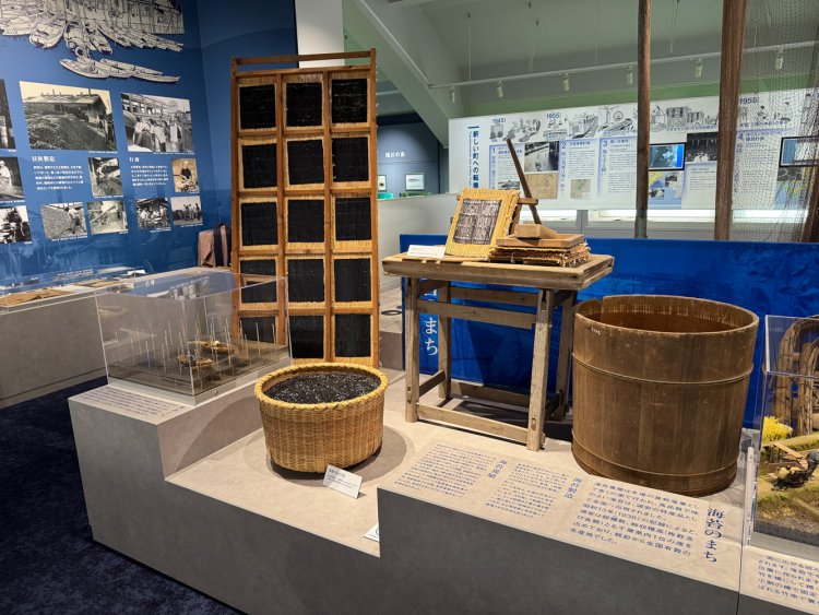 海苔のまちでもあった浦安。