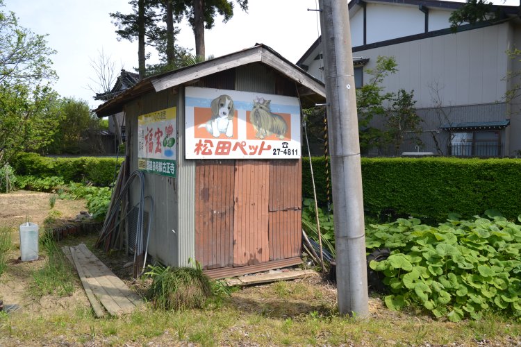 看板が貼られる場所は、松田社長いわく「企業秘密」とのこと。