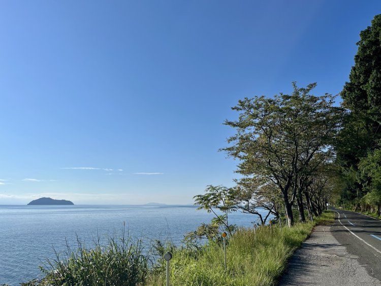 自然豊かな湖北エリア。