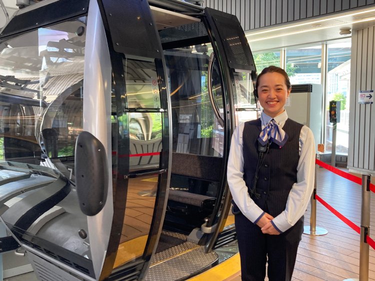 お話を聞かせてくださった矢嶋花笑さん。