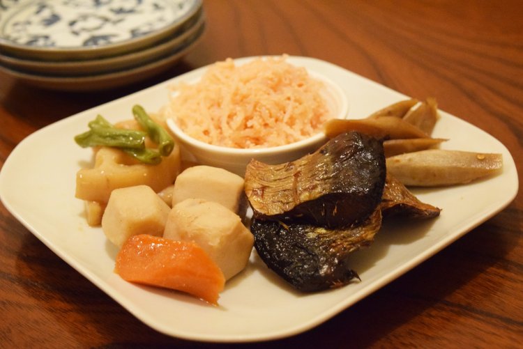 煮物の盛り合わせも美味しかったな。