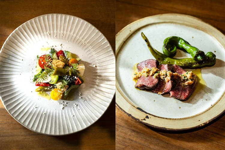 岐阜県飛騨市で開かれた、一夜限りのレストランのメニューから（撮影＝オカダタカオ）。