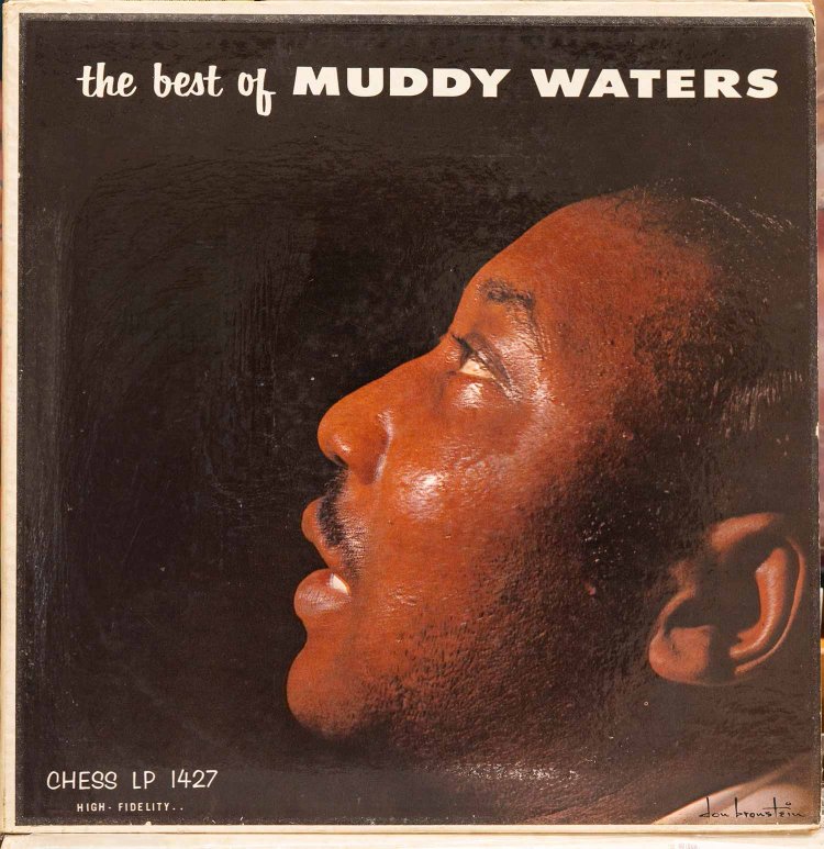『The Bestof Muddy Waters』は「圧倒的存在感。ロックのルーツです」と店長の赤堀さん。