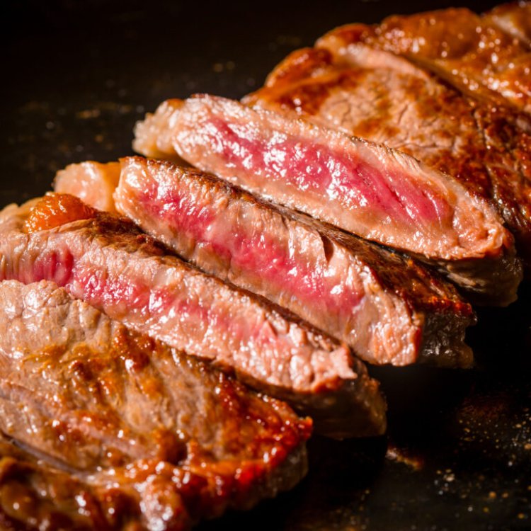 「マーベリック」のステーキ。