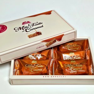 【東京駅限定】『アマンド東京』の塩キャラメルのミルフィーユが絶品～黒猫スイーツ散歩手土産編～