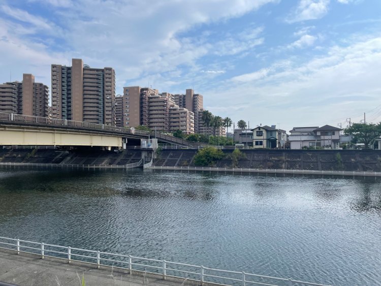 高洲の集合住宅。