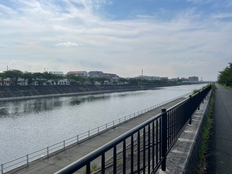 高洲の住宅地。