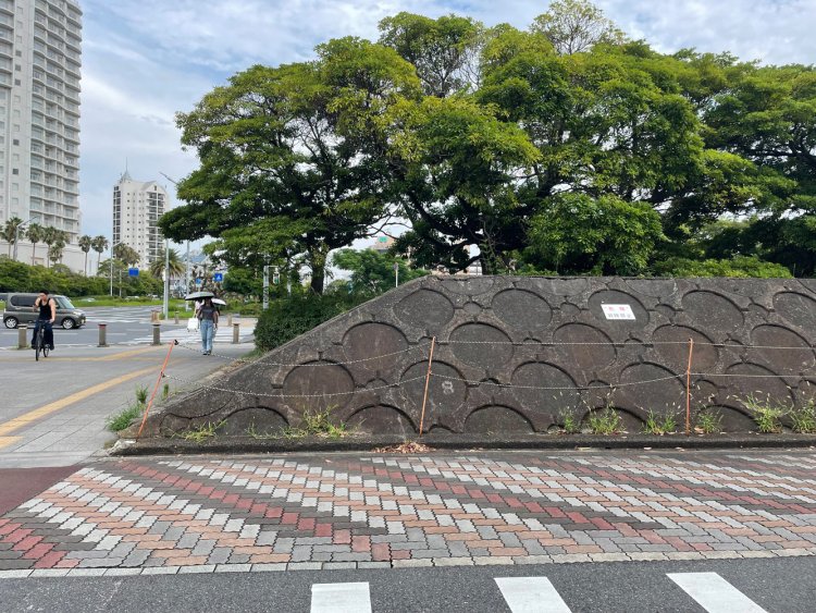 第二堤防緑道。