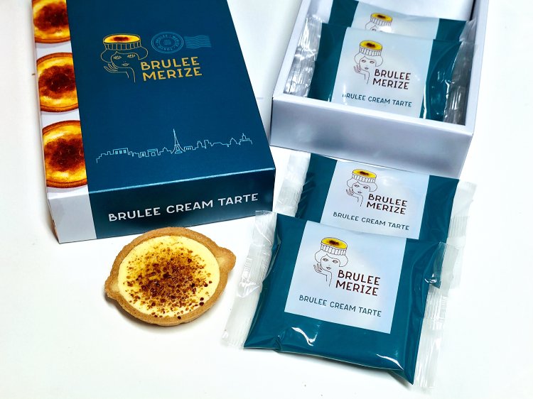 ブリュレクリームタルト5個入1134円。