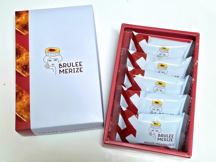 ブリュレミルフィーユ5個入1080円。