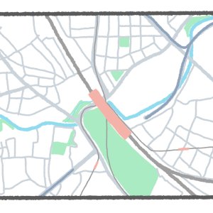 【東京地図クイズ】ここは何駅？ 下を川が流れる京浜東北線の駅
