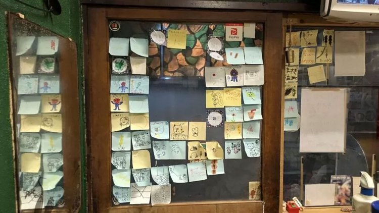 こども焼鳥メッセージ。