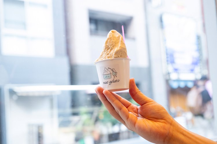 レギュラー（2種）680円。ジェラートは毎朝手作り。