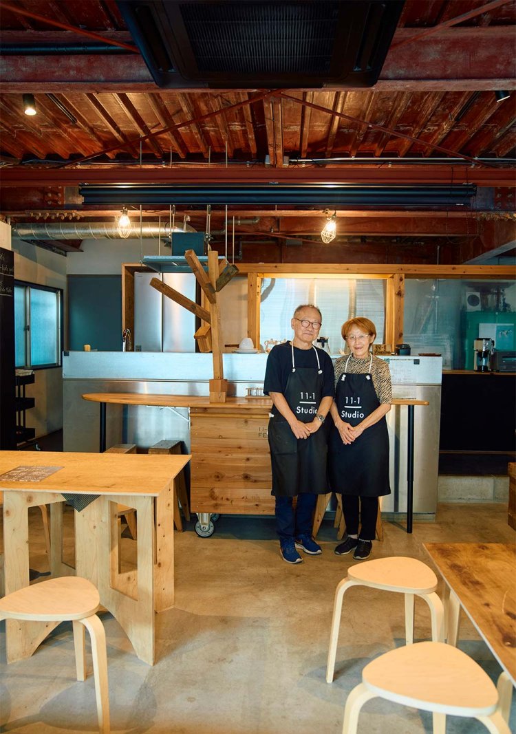 カフェスペースは日替わりでさまざまな出店者が運営。