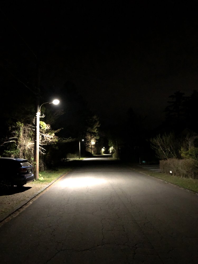 子供の頃から夜の散歩が好きでした。