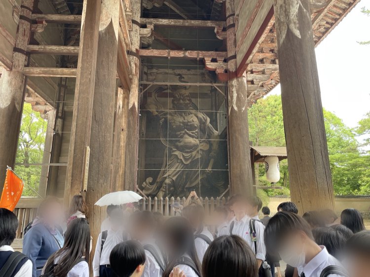 「東大寺」（奈良県）の仁王像（撮影＝Mr.tsubaking）。