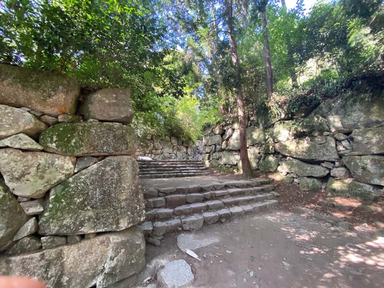 滋賀県・安土城。