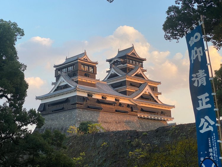 熊本県・熊本城。