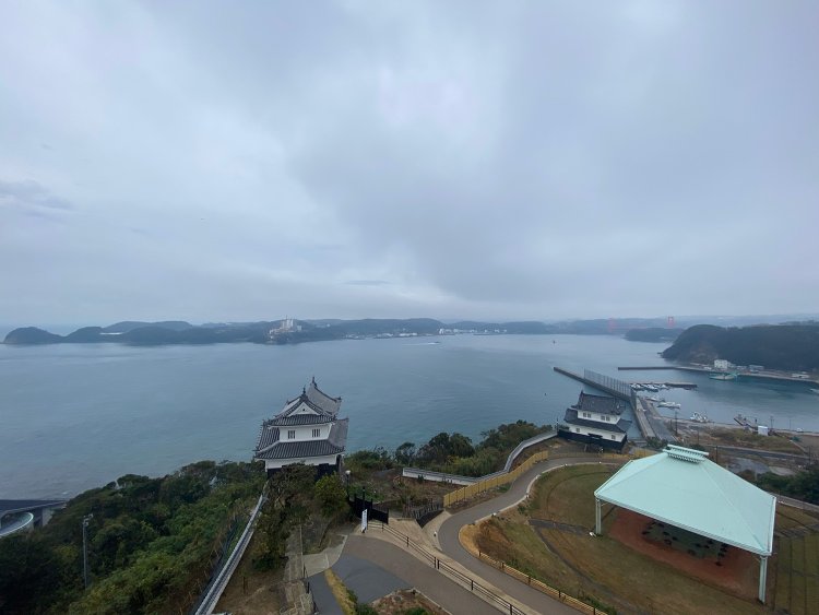 長崎県・平戸城。