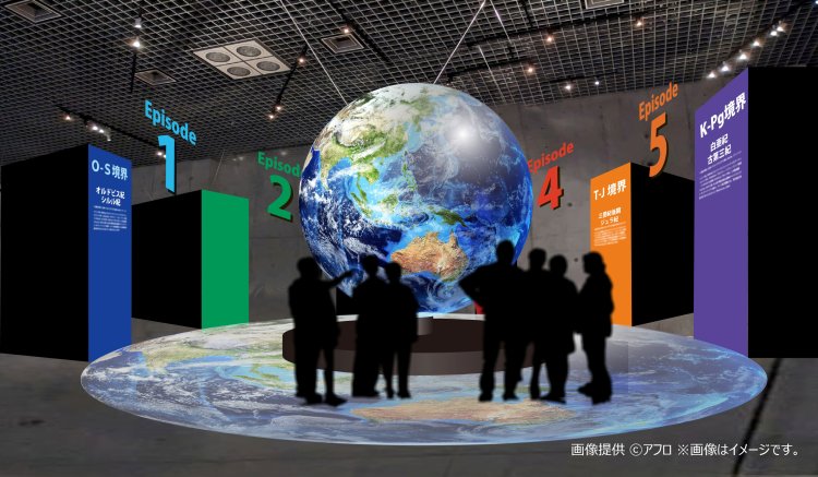 28_「大絶滅スフィア」のイメージパース_クレジット入り