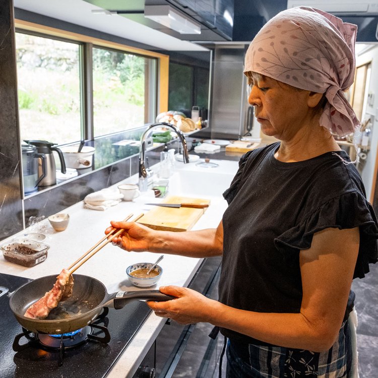 「手の込んだ家庭料理を味わってください」と森敬子さん。