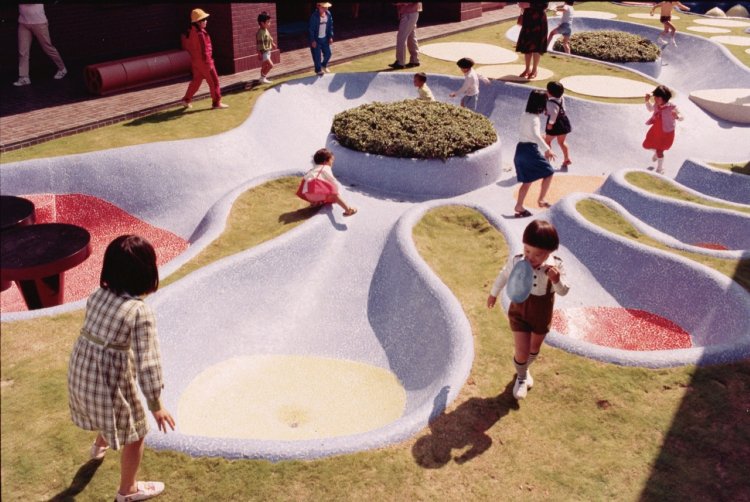 足あと広場（1978）。