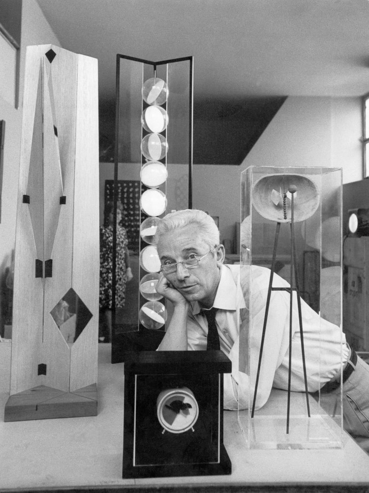 ブルーノ・ムナーリ Photo: Ugo Mulas （C)Ugo Mulas Heirs. All rights reserved.。