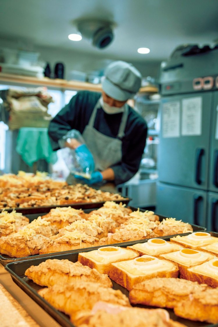 「人気ナンバー1商品はアップルパイです」。