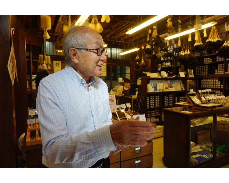 12代目当主の浜田さんは、宝田恵比寿神社の行事「べったら市」のべったら市保存会の会長として、江戸文化の保存にも尽力している。