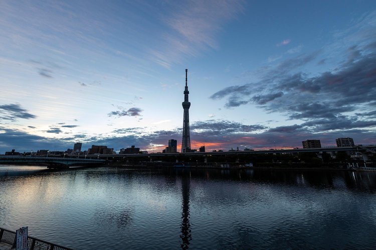 別世界のような景色を目の前に。