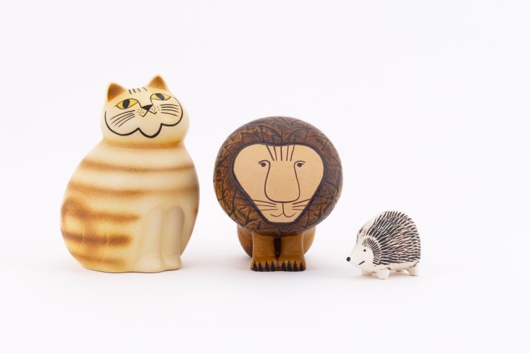 リサ・ラーソンの原型をもとに出来上がったプロダクト（C）LISA LARSON（C）TONKACHI。