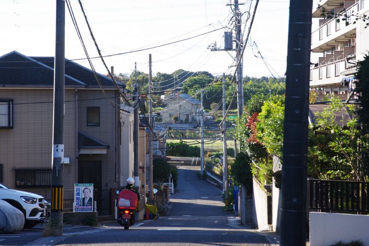 次の目的地へ向かうと、緑がたくさん見えてきた。