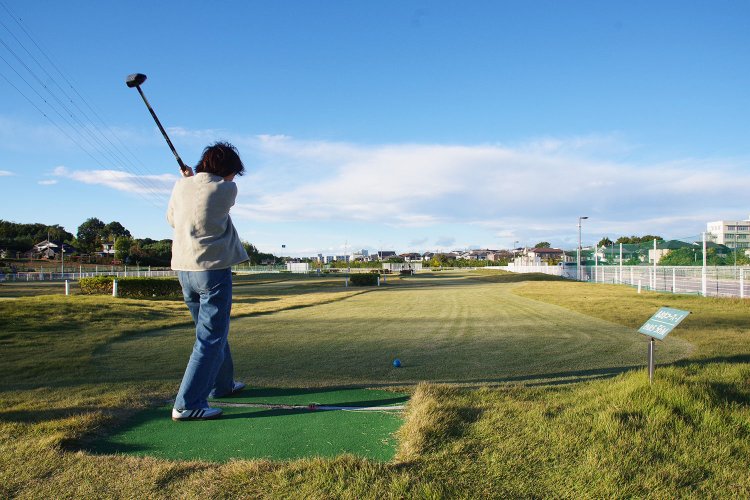 強風でも楽しめるパークゴルフ。