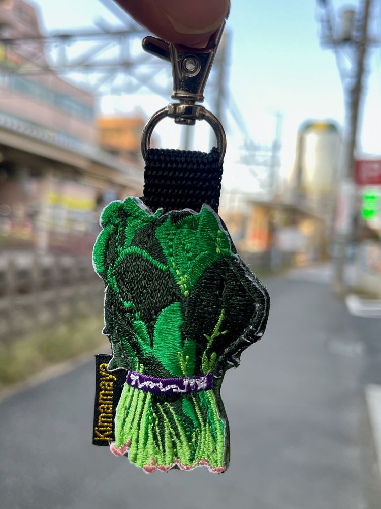 筆者も好きなほうれん草。しかしタグの「Kimamaya」とは……？