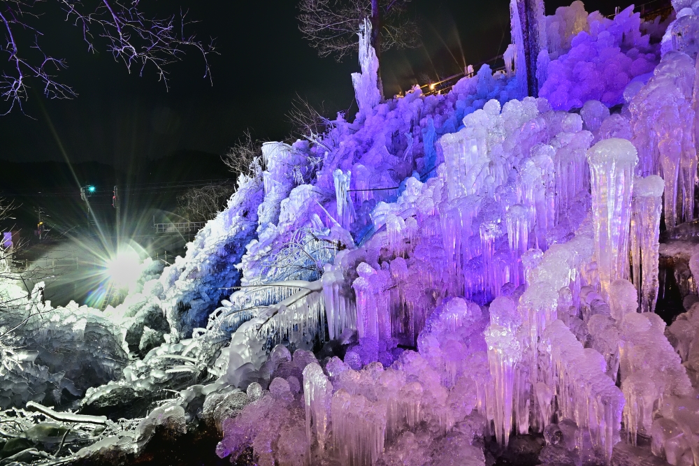氷柱ライトアップ (1)