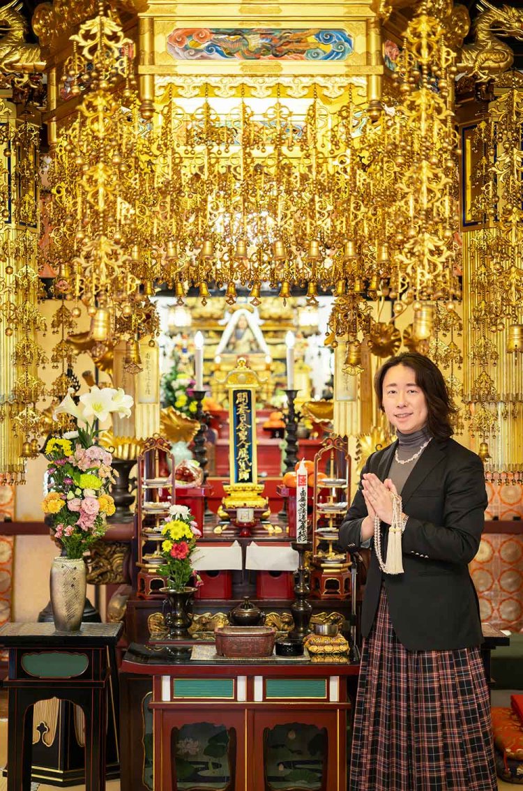 住職 中山雅紀さん。