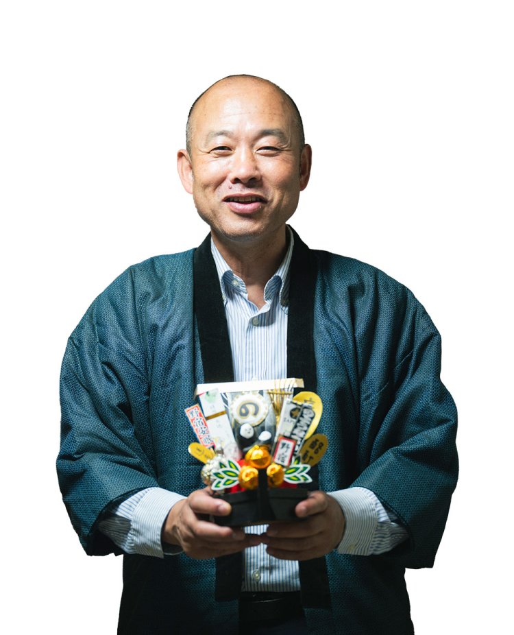 店主 吉田重治さん。イベントはいつも思いつきです。