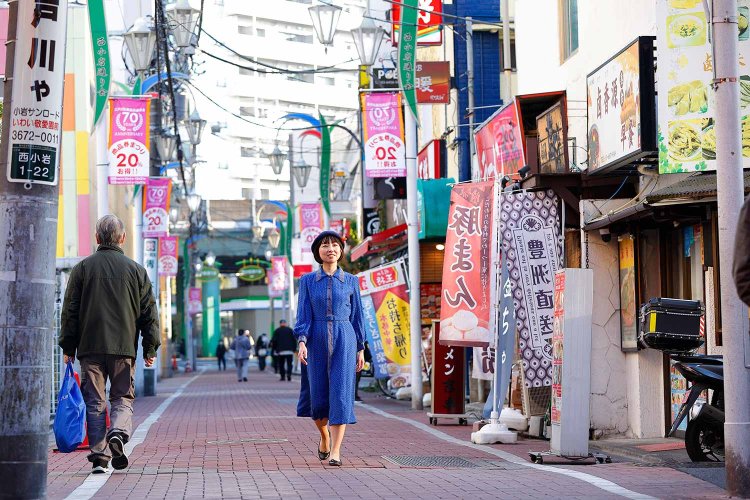 街頭のデザインにも古きよきが宿る。