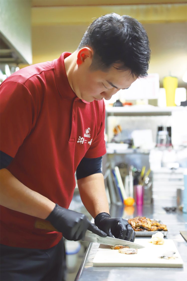 3代目の井上貫太さん。