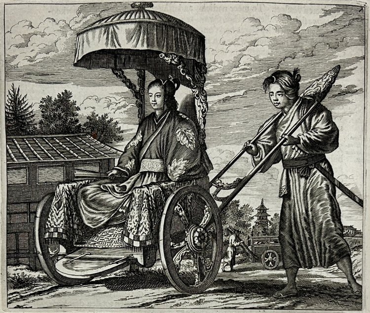 『日本誌』モンタヌス 1669年 アムステルダム刊。