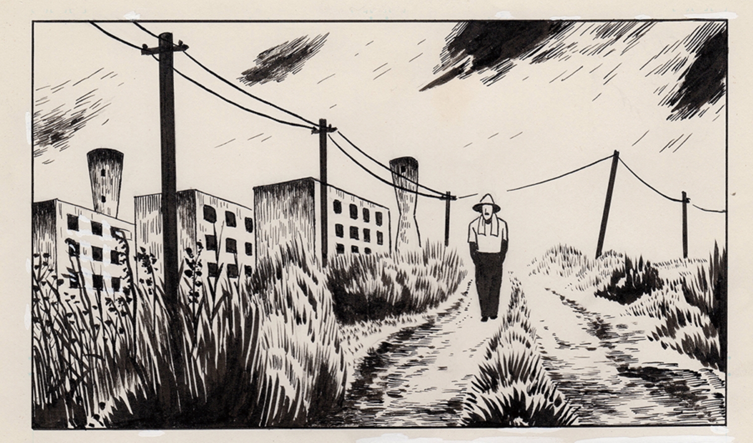 つげ義春「無能の人」シリーズ「石を売る」1985年s