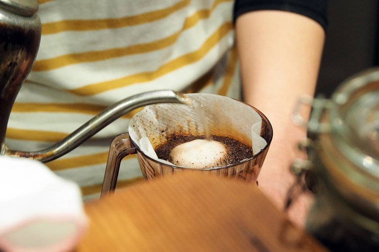 焙煎したてのコーヒーはやっぱり格別。