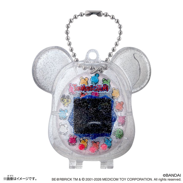 5_【26年12月24日情報解禁】BE@RBRICK×Tamagotchi_本体＋ケース (1)